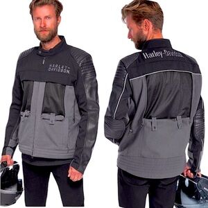 NWT Harley-Davidson leather Jacket Sheridan Switchback Lite l2XL